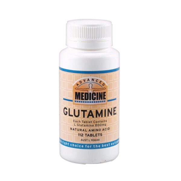 Advanced Medicine Glutamine 800mg 112 Tab