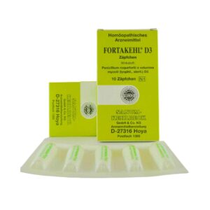 Sanum Fortakehl (D3) Suppositories x 10 Pack