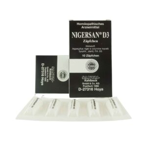 Sanum Nigersan (D3) Suppositories x 10 Pack