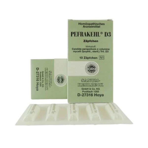 Sanum Pefrakehl (D3) Suppositories x 10 Pack